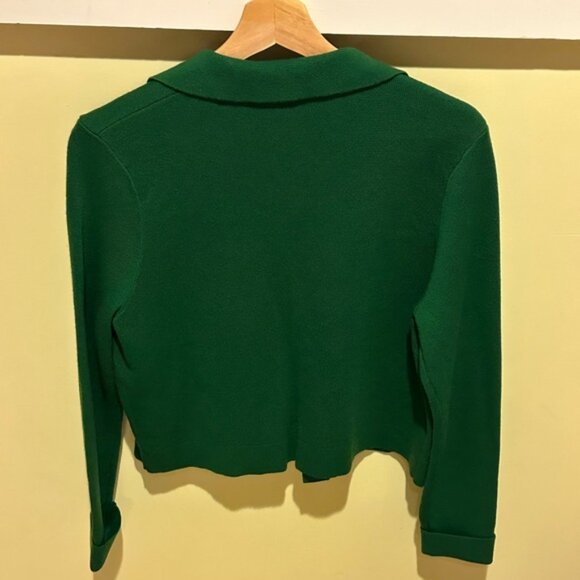 Sezane Betty Cardigan Vert. - Size S - Picture 4 of 5